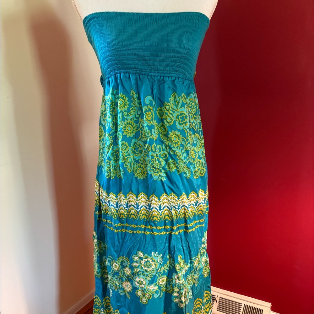 Maxi Tube Silk Dress